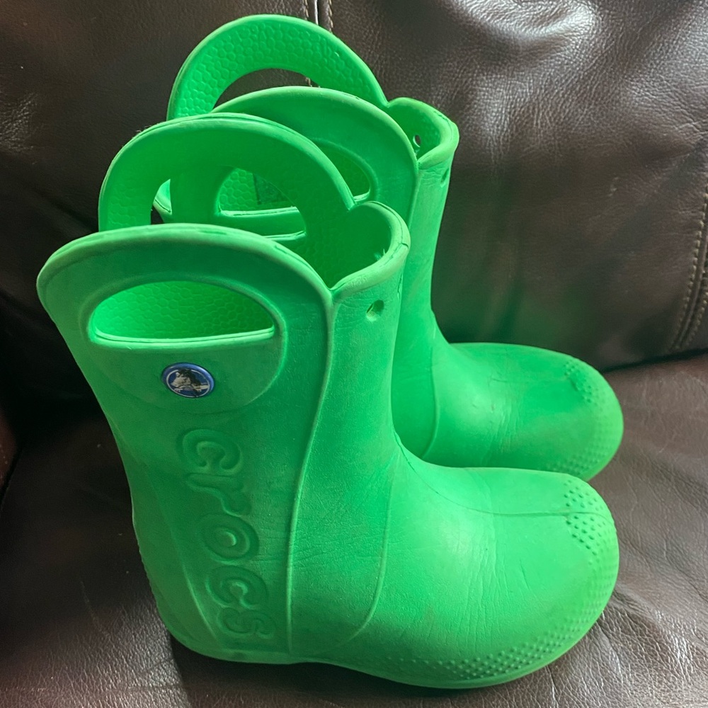 Crocs rain boots